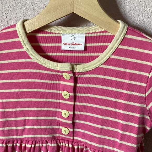 Hanna Andersson Cotton Stripe Dress - Picture 3 of 7